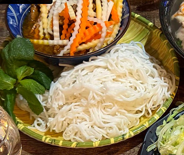 Bún chả Hà Nội at Little Vietnam Glasgow
