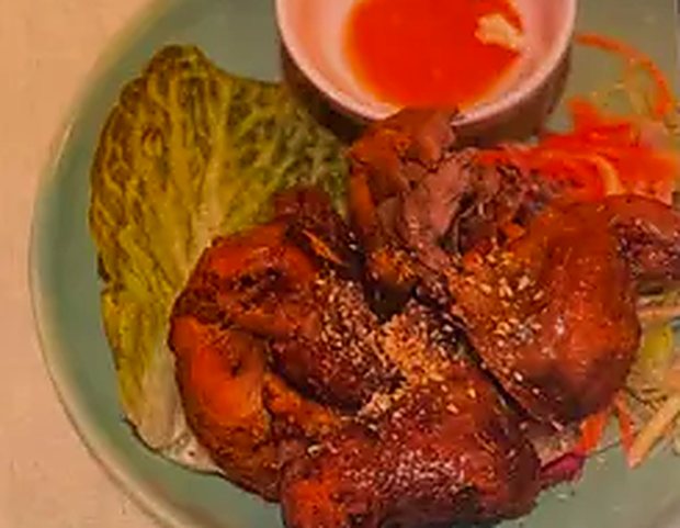 Chim cút nướng