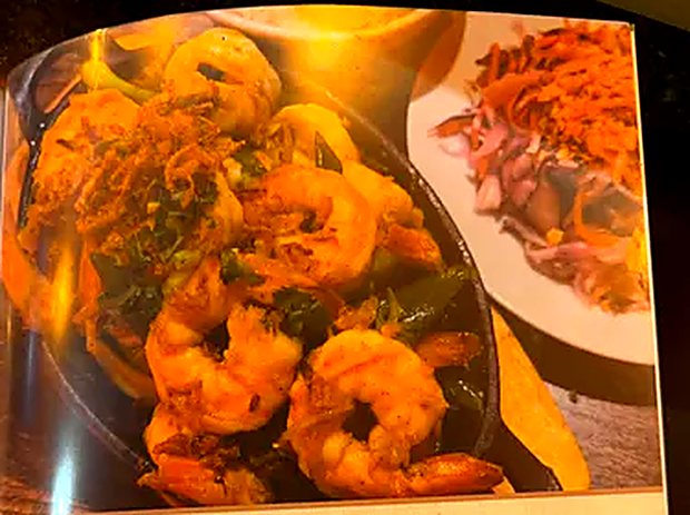 Tôm chảo gang